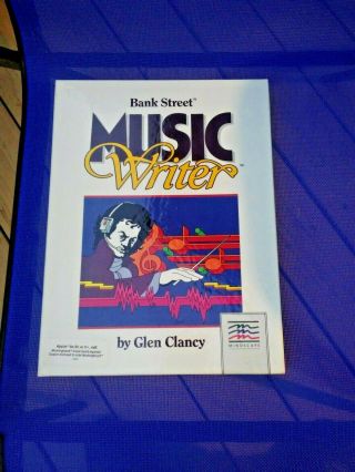 Bank Street MUSIC Writer - Vintage Apple II,  II,  IIe; boxed,  complete 2