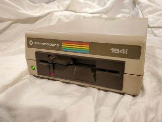 Commodore Single Floppy Disk Drive 1541 Vintage 64