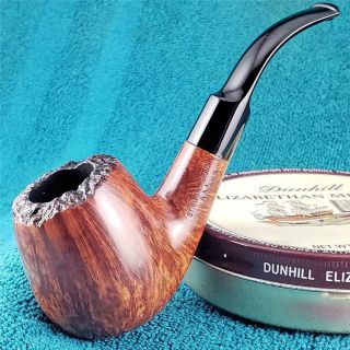 Willmer 360 " Straight Grain " Aaa 3/4 Bent Freehand English Estate Pipe