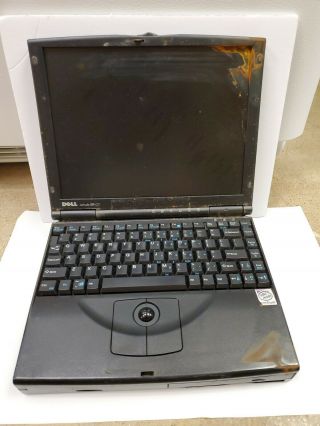 Dell Latitude Xpi Cd Laptop Windows 95 Dos Vintage Pc