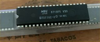 Nos Nec V - 30 D70116c - 80 Processor Intel 8088 Upgrade Not Recycle 1pc