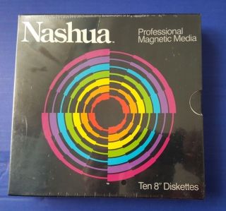 Rare 8 " Nashua Floppy Disks Nos Misb