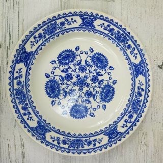 Vintage Royal China Regal Blue Onion Dinner Plate