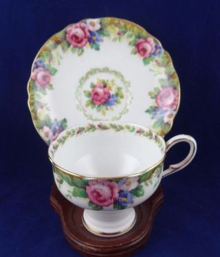 Vintage Paragon Teacup And Saucer Tea Cup Set Tapestry Rose