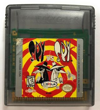 Gameboy Color Spy Vs Spy Video Game Cartridge Vtg 1999 90 