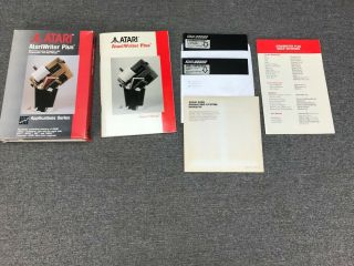 Atariwriter Plus (atari 400/800/xl/xe,  1985) | Atari Corp.