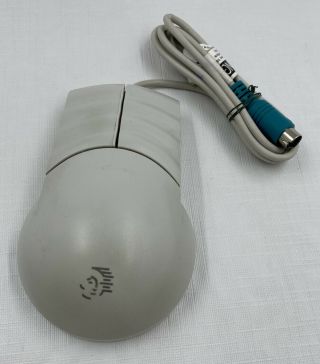 Vintage Packard Bell 160125 Fdm - 611 Ps/2 Wired Track Ball Mouse