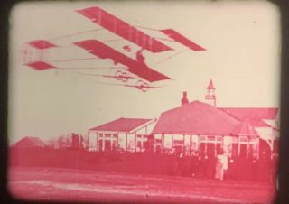 (1976) 16mm Film " The Wind In The Wires " Vintage Footage Early Aviation 1909 - 19