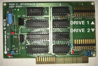 Apple 20 - Pin Disk Ii Floppy Drive Interface 650 - X104 For Ii,  Ii,  Iie -