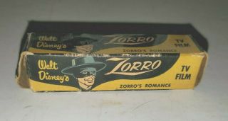 Vintage Walt Disney Zorro Lido Toy Tv Film Zorro 