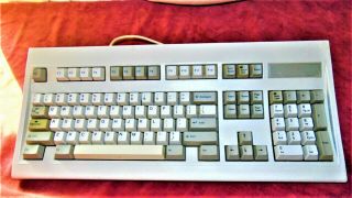 Vintage Tandy Enhanced Keyboard With Ps/2 Connector