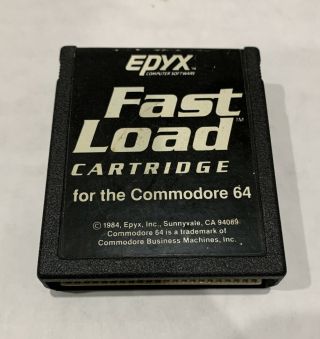 Epyx Fast Load Cartridge Commodore 64 Computer