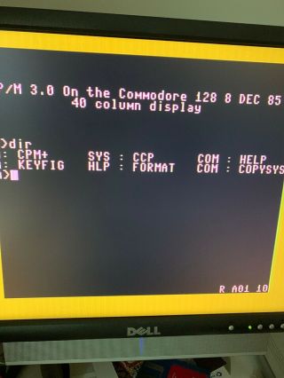 Commodore 128: CP/M System Disk And User Utilities 3