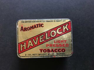 Havelock Aromatic Tobacco Tin 2 Oz Net