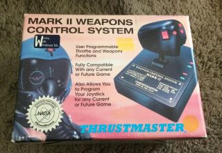 Mark Ii Weapons Control System Computer Joystick Like No Disc B3