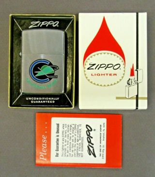 1966 Zippo Cigarette Lighter California Seals 1974 Hockey Team