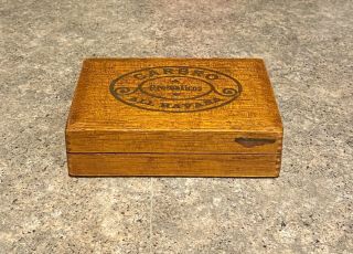 Vintage Rothschilds Carbro All Havana Wood Cigar Box 2