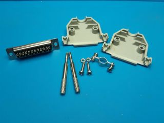 DB23 female Connector,  COVER HOOD AMIGA 500 600 1200 4000 video cable 2
