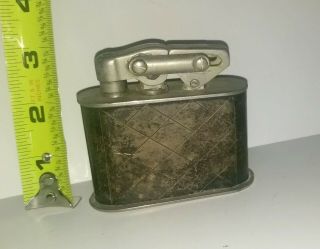 Vintage Kw Karl Wieden Table Lighter 925 Silver Antique
