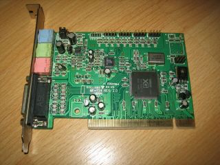Yamaha Ymf724f - V Pci Sound Blaster Compatible Sound Card With Game Port.