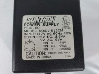 Suntron Commodore 64 Vic 20 Power Supply 3