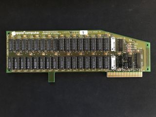 Vintage Apple Iigs 1mb Ram Card - With Tracking