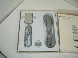 Open Box Old Box Apple LocalTalk Locking Connector Kit DIN8 M2068 Complete 2