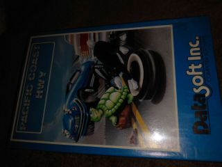 Pacific Coast Highway By Datasoft For Atari 400/800 - Floppy 5.  25
