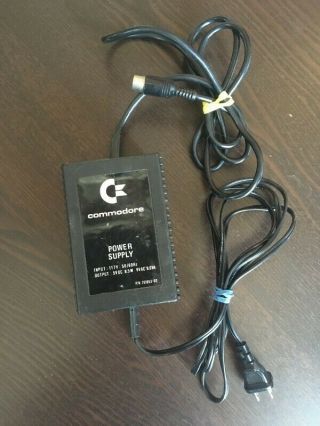 Commodore Power Supply - With A C64