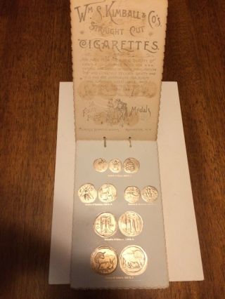 Wm.  S.  Kimball Tobacco Card Album of Ancient Coins c.  1888 N180 N39 2