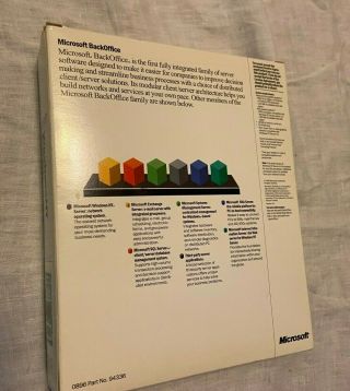 Microsoft Windows NT Server 4.  0 in Big Box with Option Pack and 5 CALs 2
