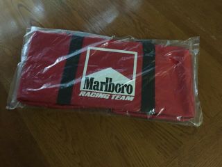 Marlboro Racing Team - Vintage Nos Duffle / Gym Bag 20 X10 X 9 Rare