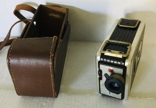 Vintage Kodak Brownie 8mm Movie Camera Ii 13mm F/2.  7 Lens Kodachrome Film.  Rare