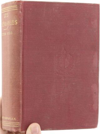 Very Old Les Miserables Victor Hugo A L Burt Vintage Hardcover All In 1 Volume