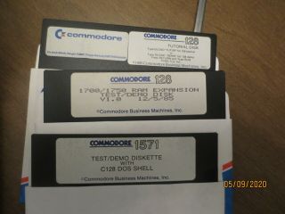 Commodore 128 CP/M System Disks - CP/M Plus v3.  0 and More 3