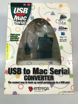 Entrega U1 - D8 Usb To Din8 Serial Converter Adapter For Vintage Macintosh Devices