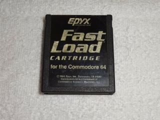 Epyx Fast Load Cartridge (commodore 64,  1984) C64