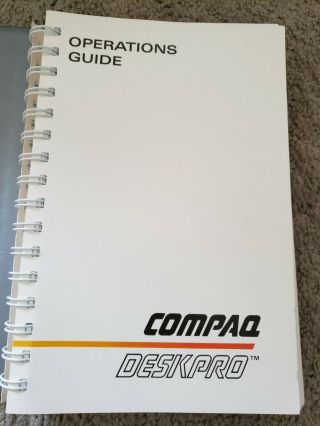 Compaq Deskpro Ms - Dos V2 Reference Guide Nm