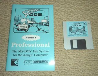 Cross Dos Version 6 For The Amiga 1000,  2000,  3000,  4000 Computers