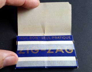 1930s Antique vintage Cigarette Rolling Papers ZIG ZAG (image G) 2