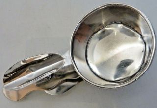 ENGLISH STERLING CIGAR ASH TRAY ON TABLE CLIP,  GOLDSMITHS & SILVERSMITHS CO. 2