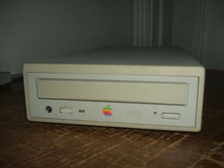 Vintage Apple External Cd Drive 600e Computer Cd Disk Drive M3958