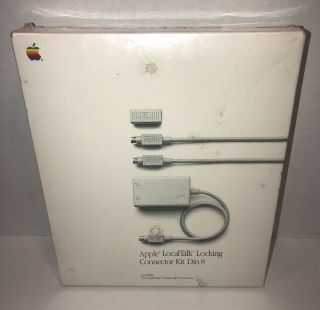 Apple Localtalk Locking Connector Kit Din8 M2068 Complete