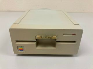 Apple Vintage 5.  25 " External Floppy Drive Model: A9m0107 And