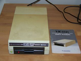 Commodore Model Vic - 1541 Floppy Disk Drive W/ Cables
