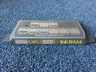 Atari 800 16k Memory Module Cx853 Vintage Ram16k Cartridge