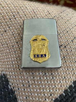 Zippo Lighter Collectible: City Of York Police Sergeant Sba