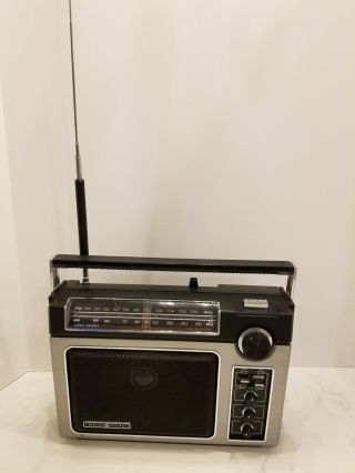 Vintage General Electric Am/fm Radio Model 7 - 2880b Retro Audio
