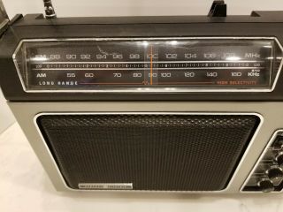 VINTAGE General Electric AM/FM Radio Model 7 - 2880B Retro Audio 3