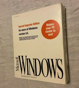 Microsoft Windows 3.  1 Version 3.  11 Upgrade Edition 3.  5 " In Big Box